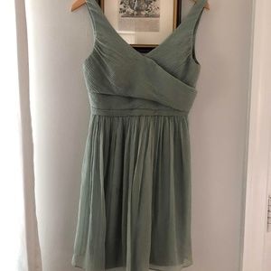 Jcrew Bridesmaid Dress Sage Green